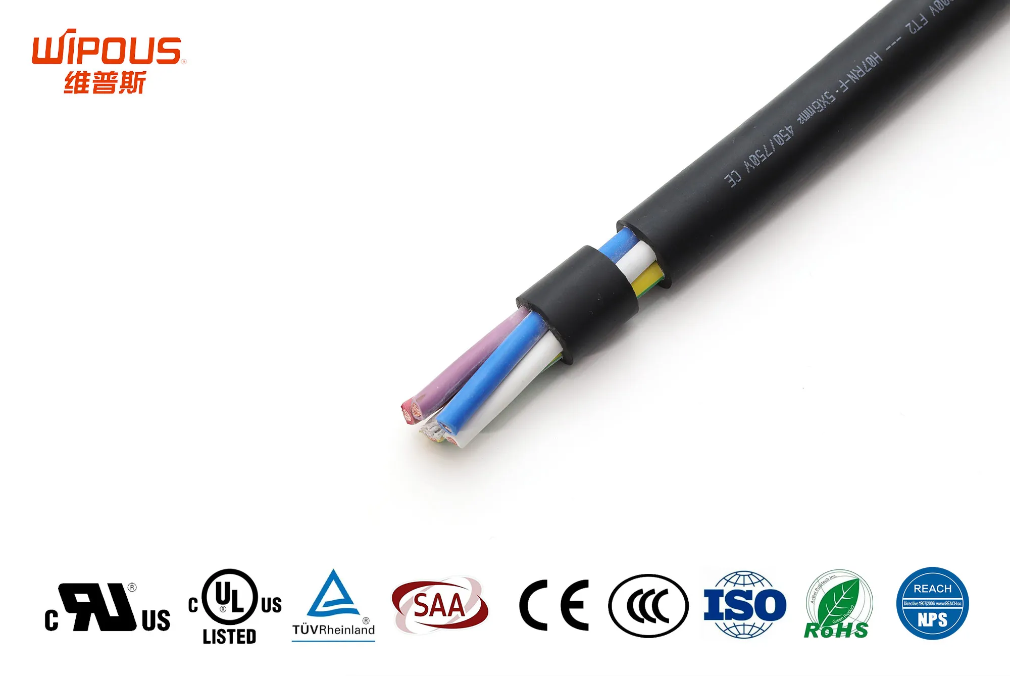 热塑性绝缘热塑性护套控制电缆（600V）<
