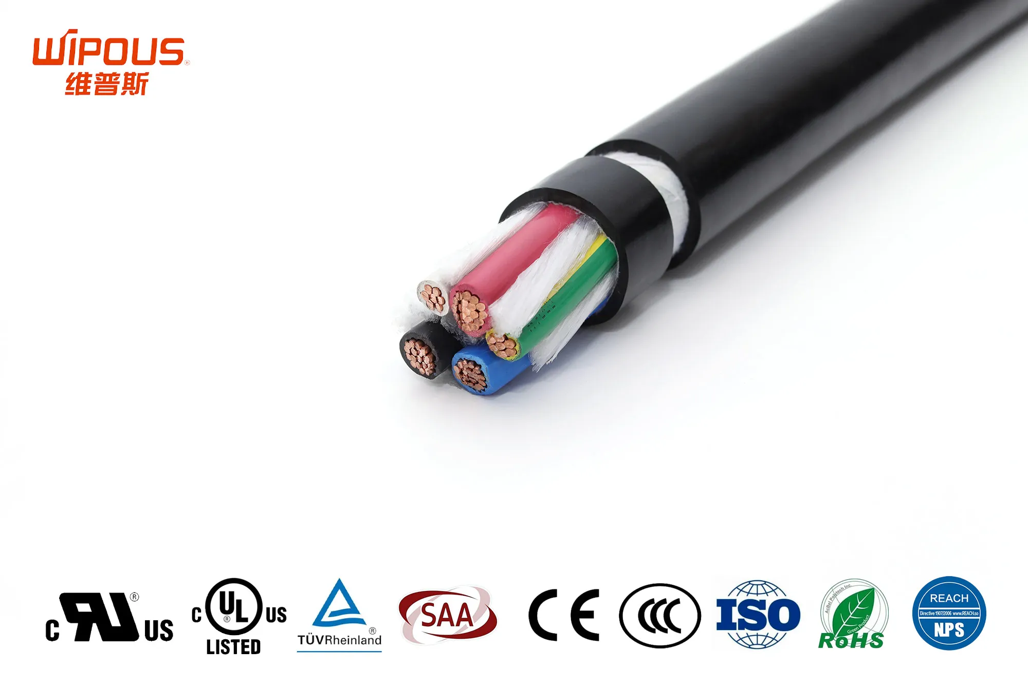 热塑性绝缘热塑性护套控制电缆（600V）<