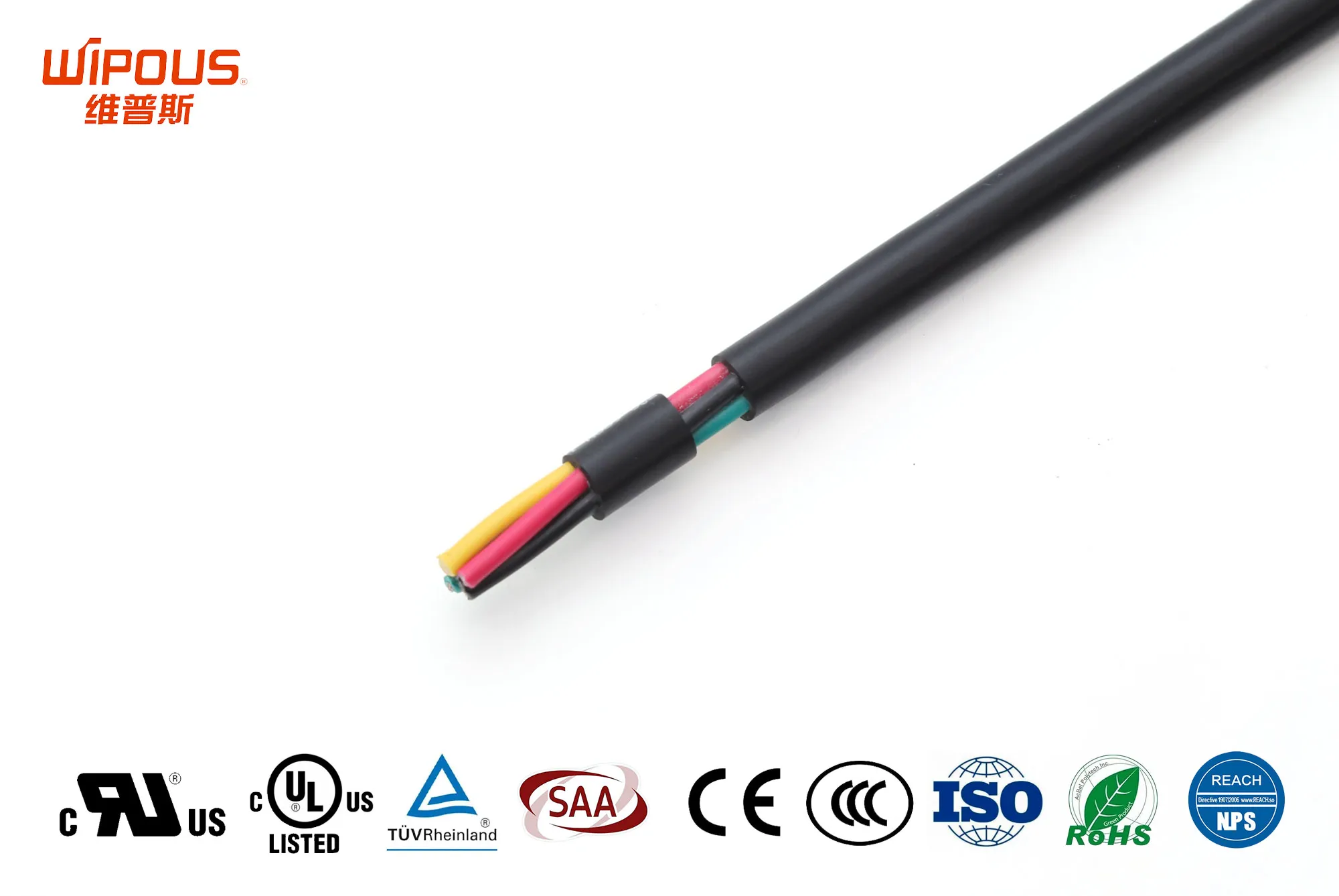 热塑性绝缘热塑性护套控制电缆（600V）<